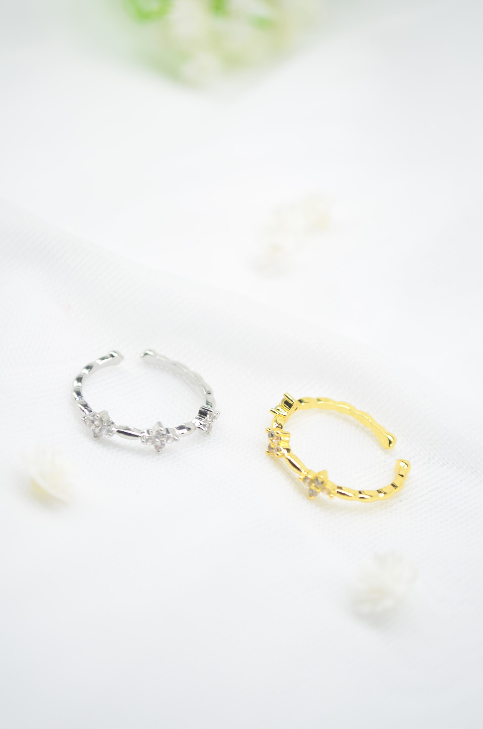 anillo triple resplandor