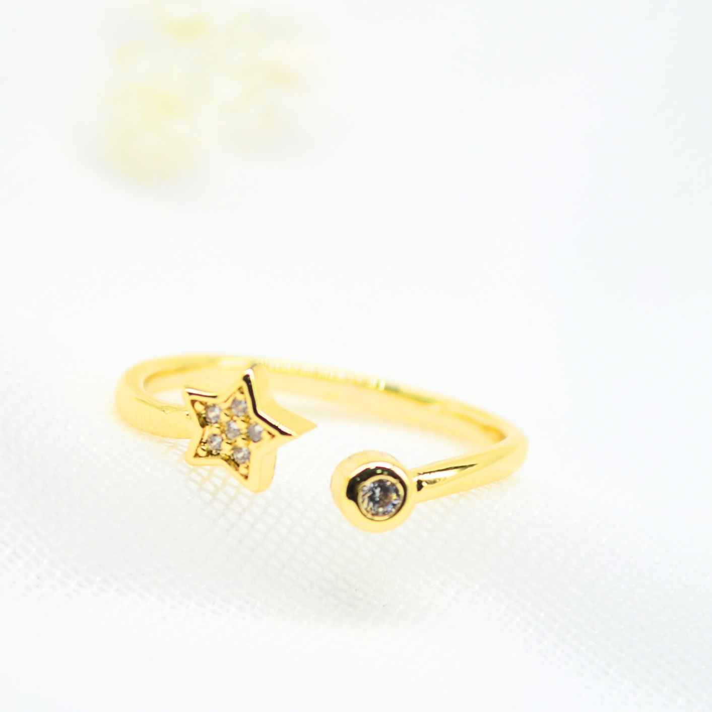 anillo estrella fugaz