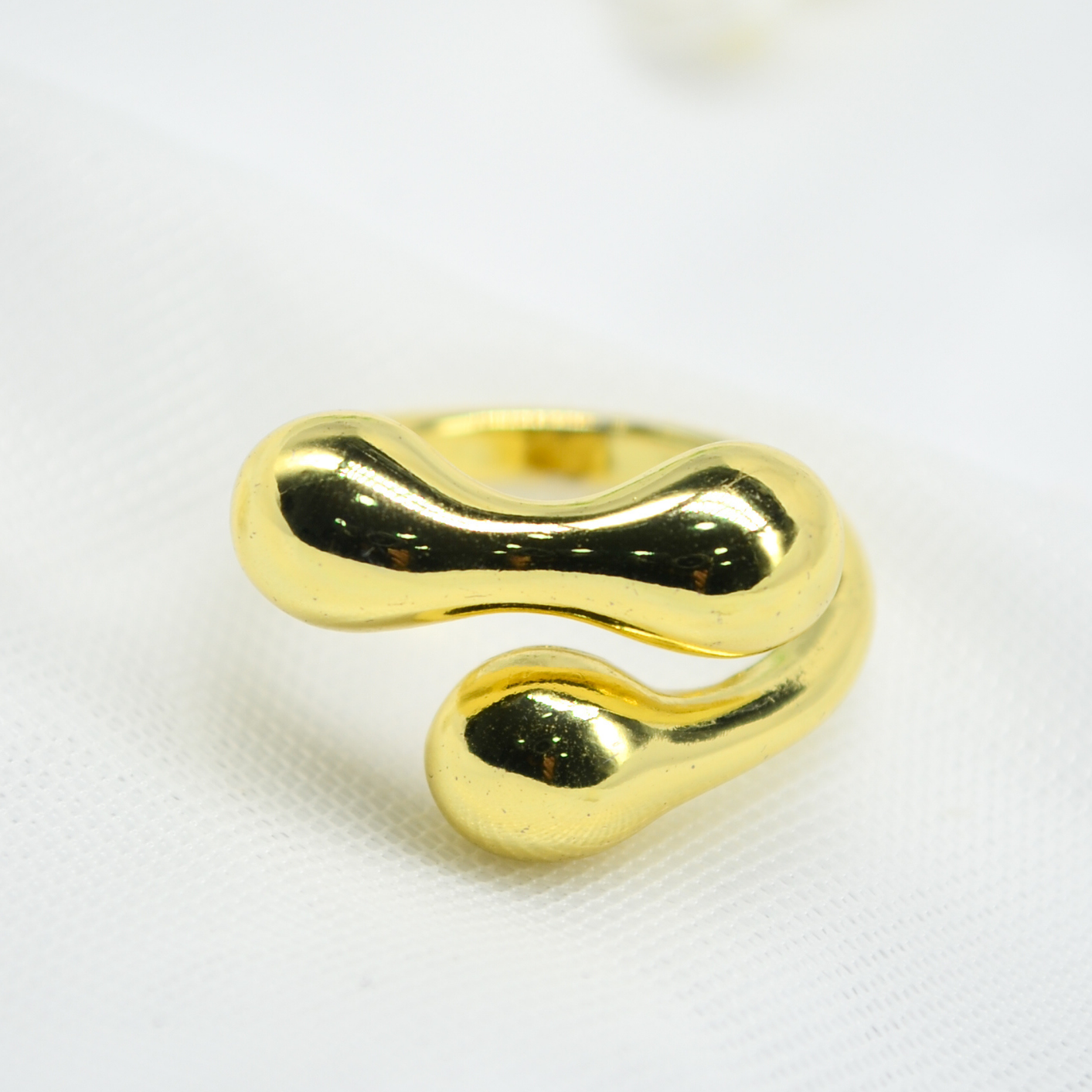 anillo gotas orgánicas