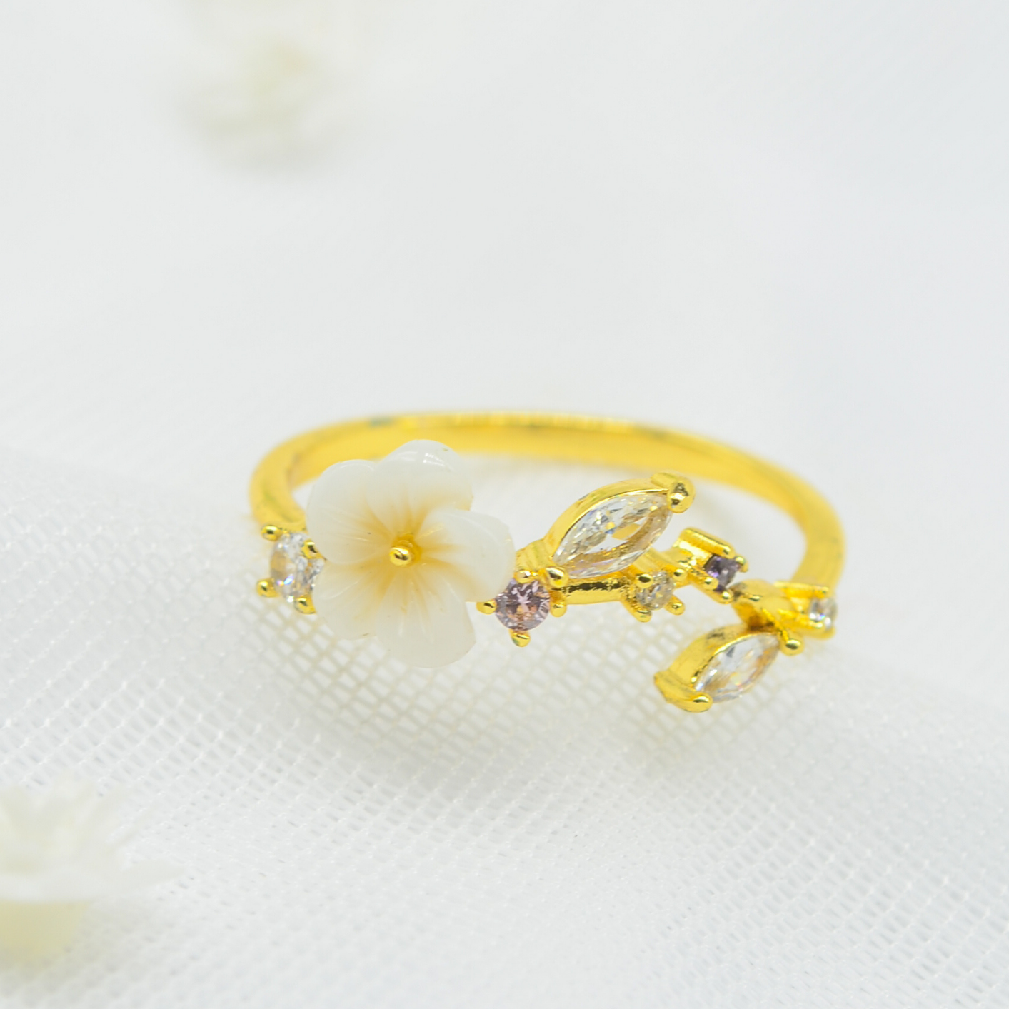 anillo florecer