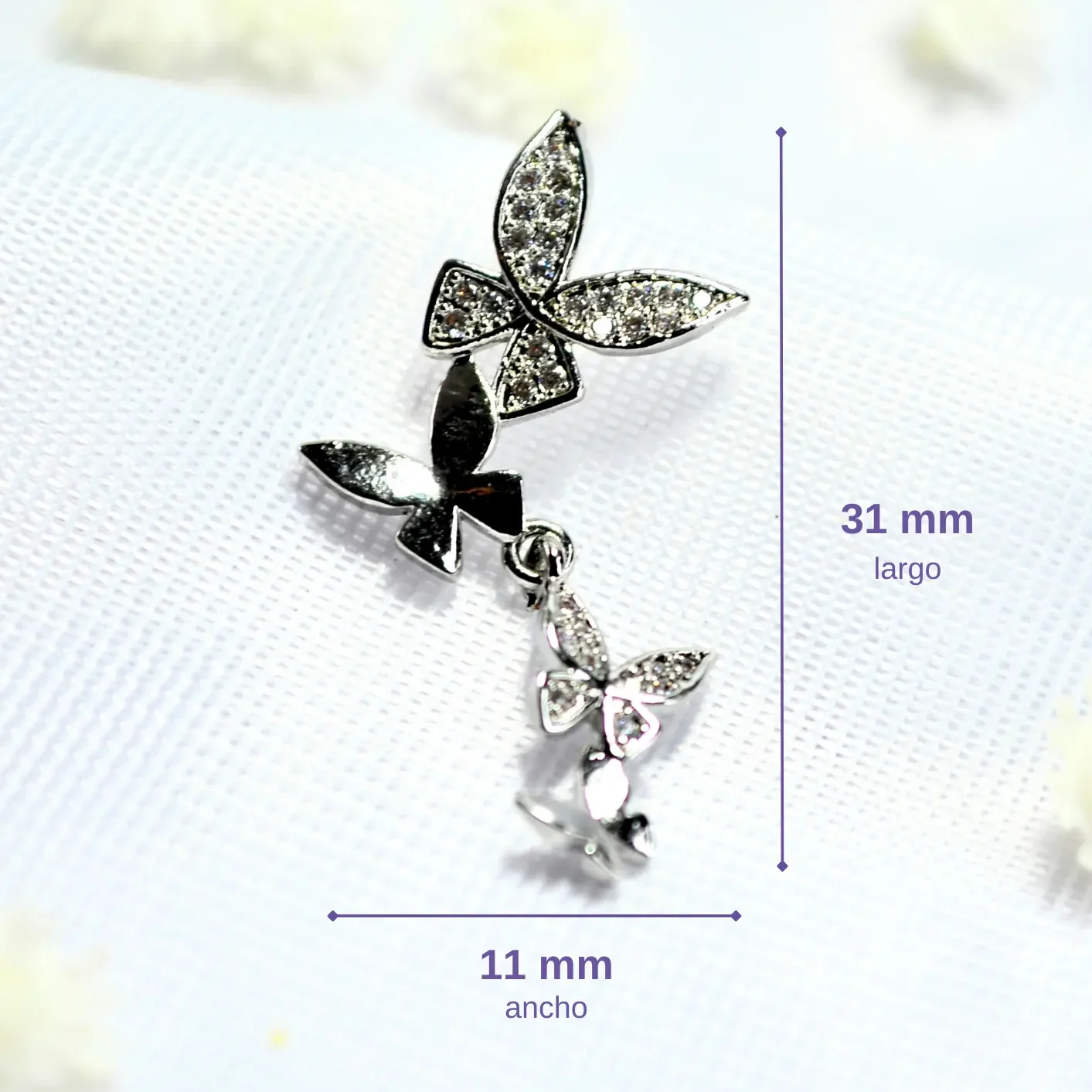 dije para cadena cascada de mariposas dije para cadena cascada de mariposas