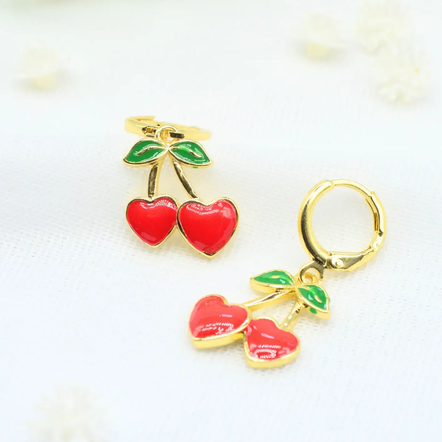 candongas cerezas de amor