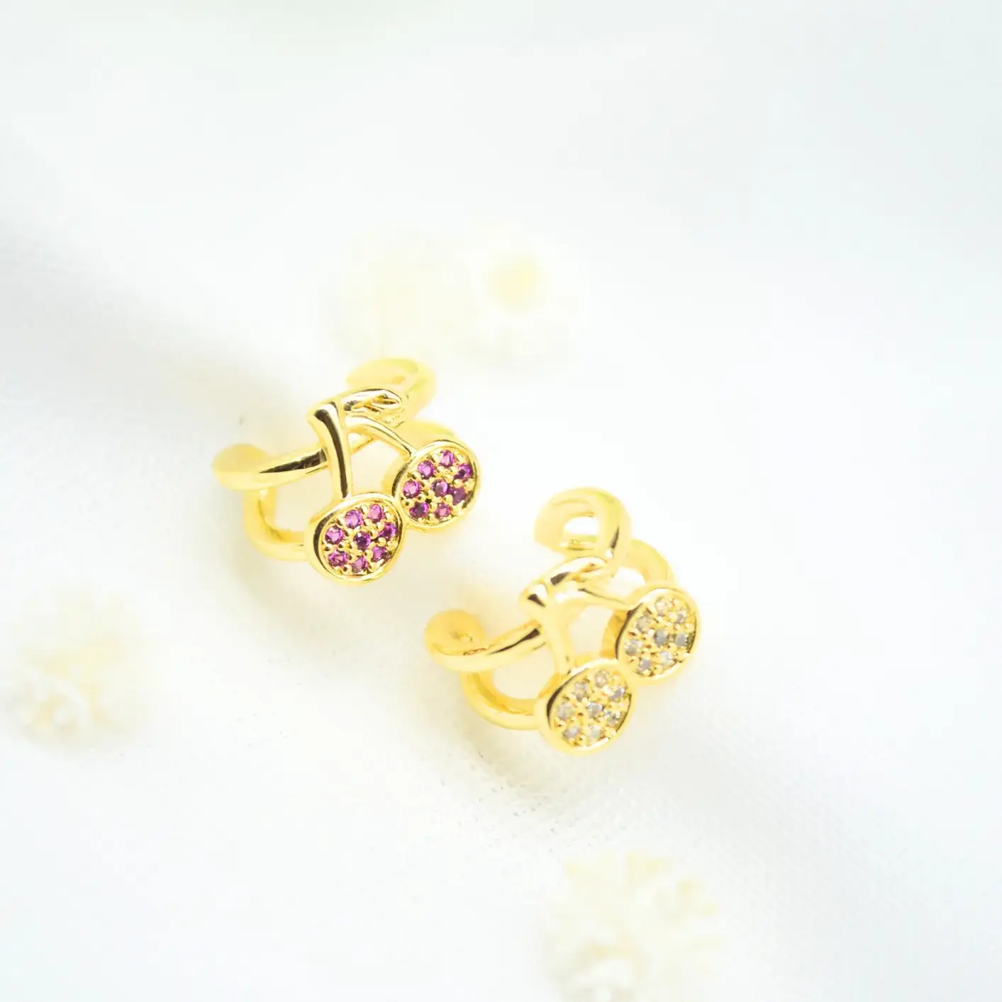 earcuff dije de cerezas
