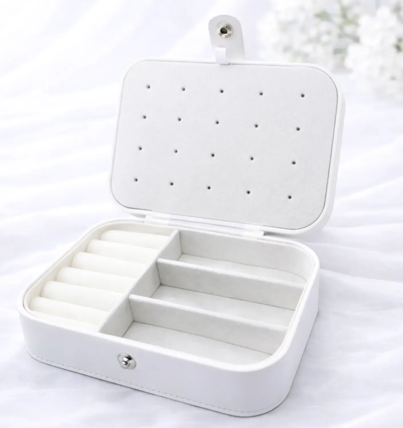 joyero mediano blanco