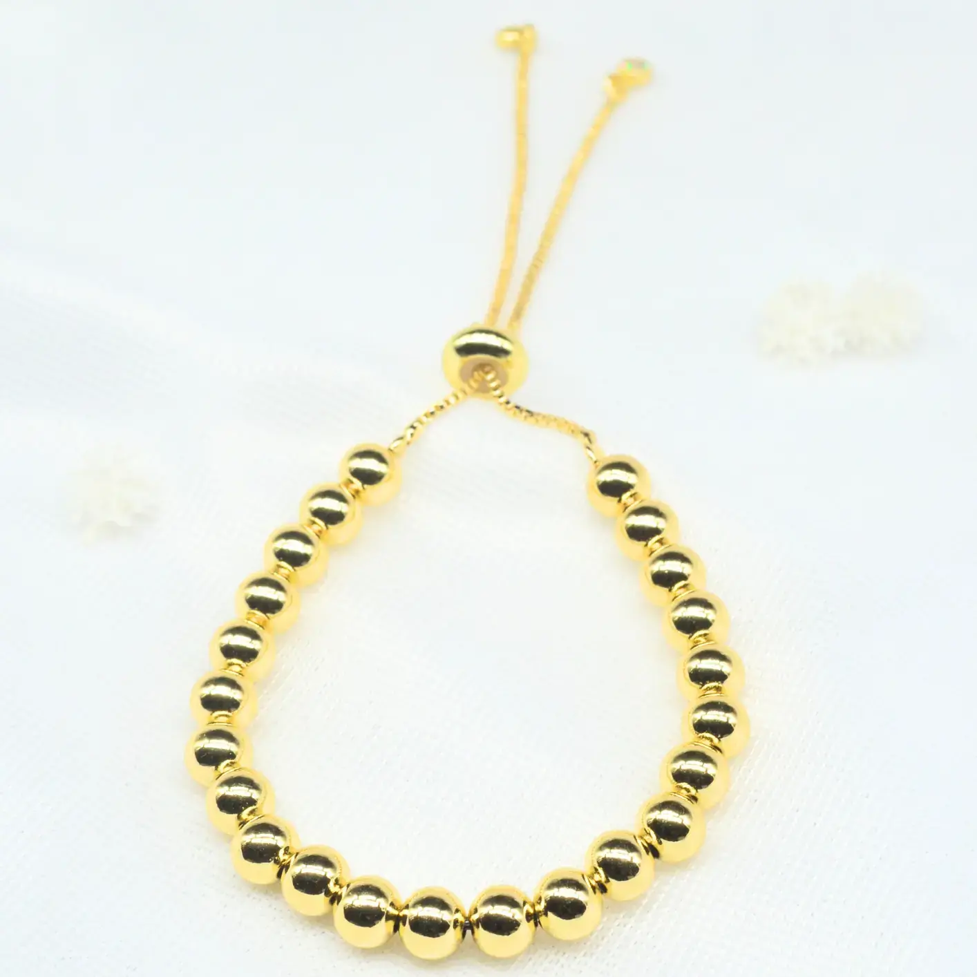 pulsera de balines lisos