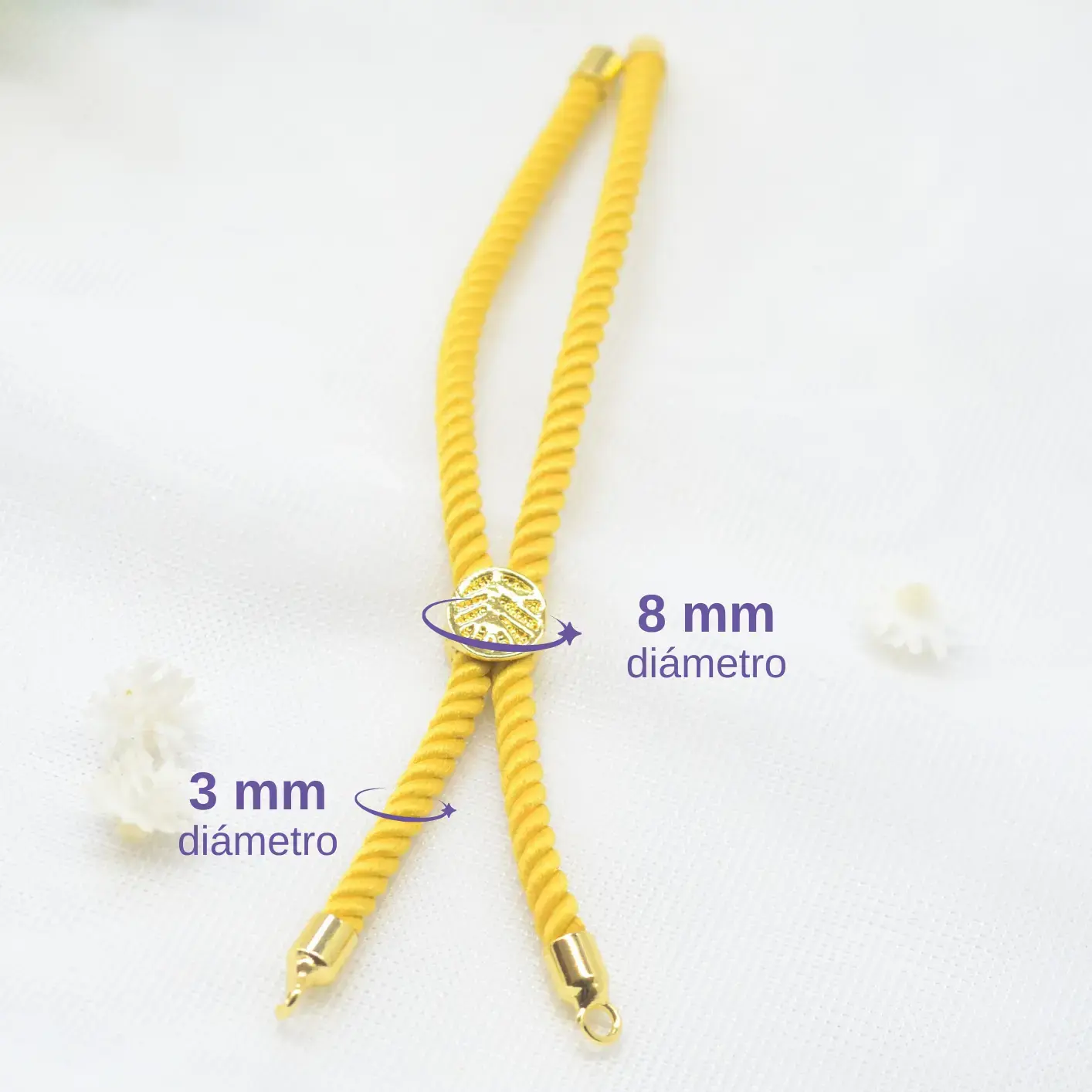 pulsera de cordón tejido para ensamble pulsera de cordón tejido para ensamble
