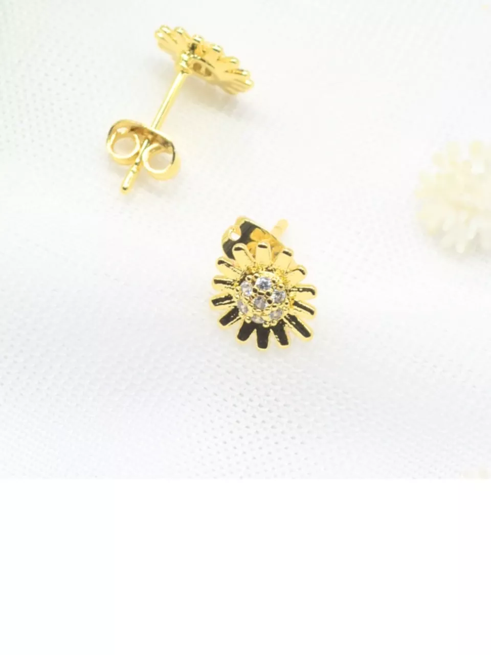 Topos de Girasol con Centro de Circones
