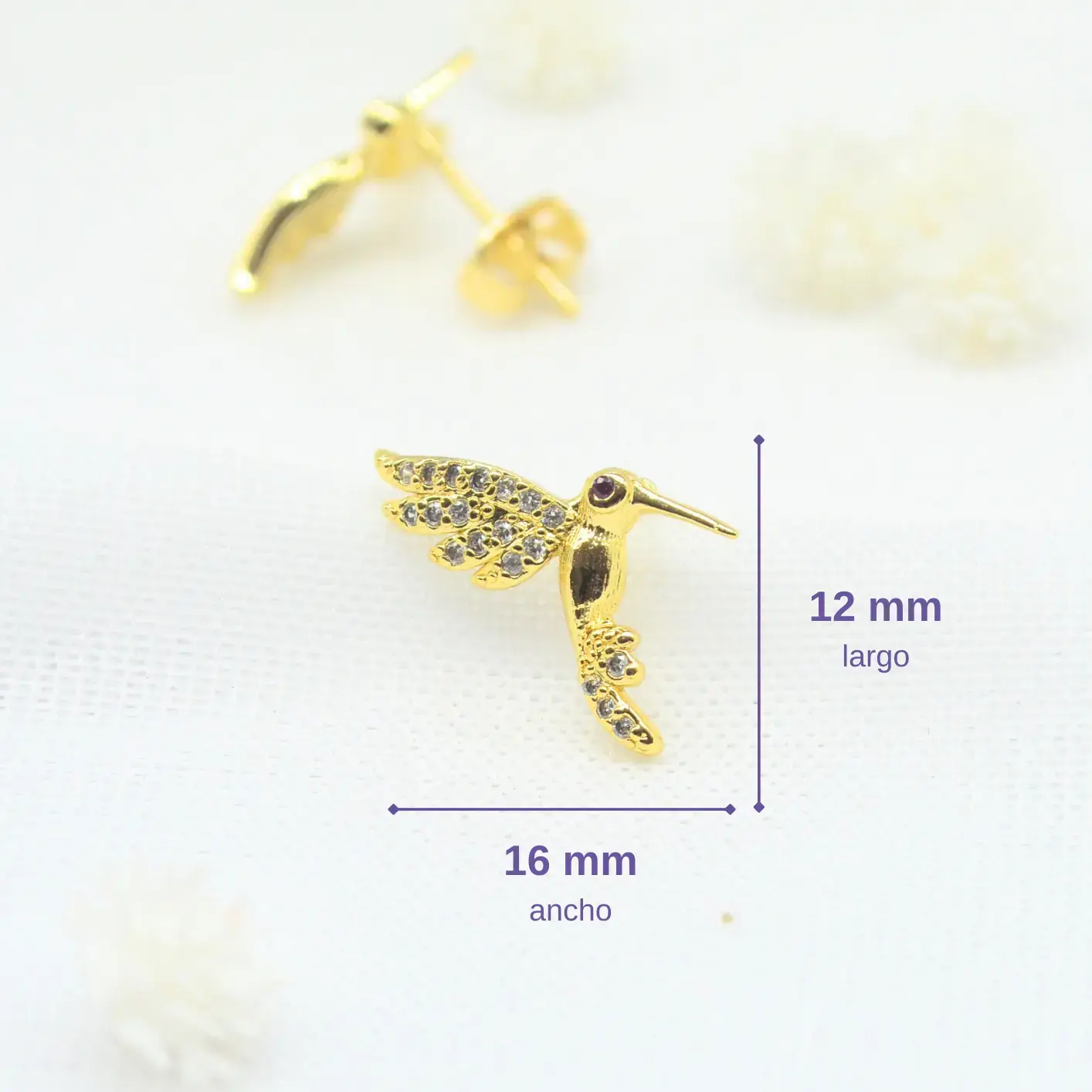 topos de colibrí con circones. topos de colibrí con circones.