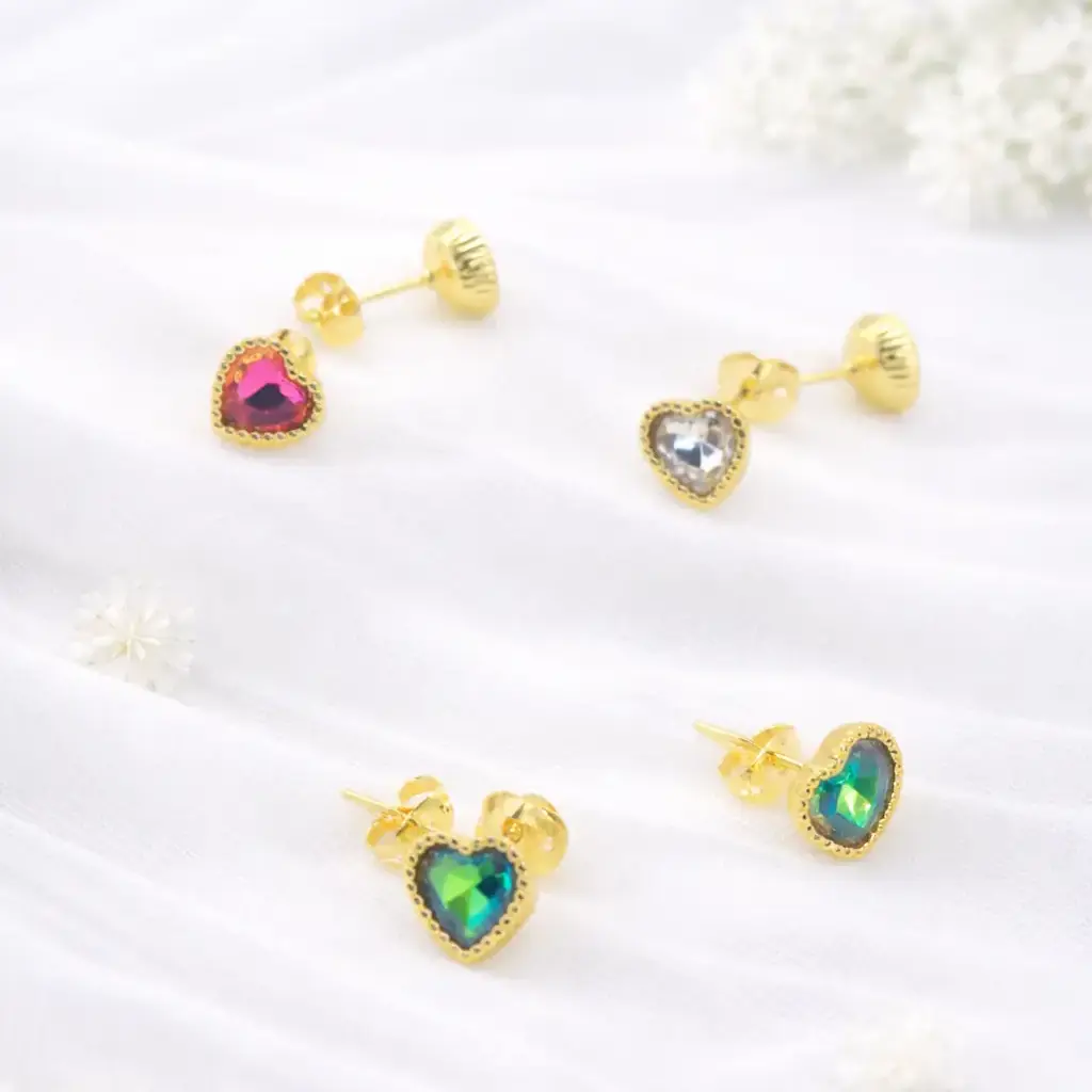 topos de corazón de cristal