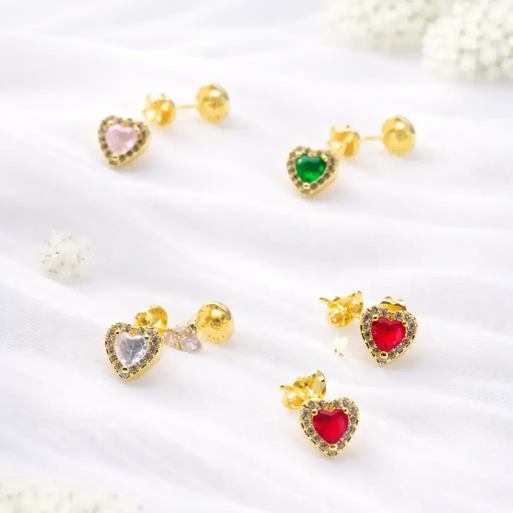 topos de corazón de cristal