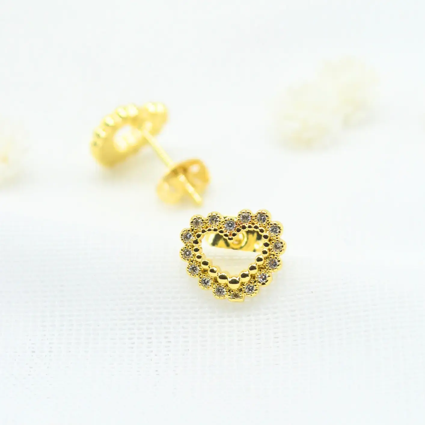 topos corazón con micro circones